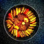 طرز تهیه تاس کباب با گوشت چرخ کرده